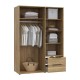 ΝΤΟΥΛΑΠΑ ARIA MAUVELLA OAK ΧΡΩΜΑ 145x59x200εκ ΝΤΟΥΛΑΠΑ ARIA MAUVELLA OAK ΧΡΩΜΑ 145x59x200εκ