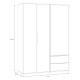 ΝΤΟΥΛΑΠΑ ARIA MAUVELLA OAK ΧΡΩΜΑ 145x59x200εκ ΝΤΟΥΛΑΠΑ ARIA MAUVELLA OAK ΧΡΩΜΑ 145x59x200εκ