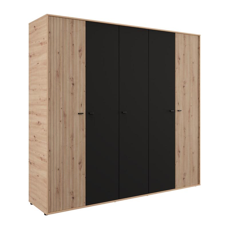 ΝΤΟΥΛΑΠΑ AVIGNON 5K h211 ARTISAN OAK-ΜΑΥΡΟ ΧΡΩΜΑ 228x55x211εκ ΝΤΟΥΛΑΠΑ AVIGNON 5K h211 ARTISAN OAK-ΜΑΥΡΟ ΧΡΩΜΑ 228x55x211εκ