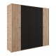ΝΤΟΥΛΑΠΑ AVIGNON 5K h211 ARTISAN OAK-ΜΑΥΡΟ ΧΡΩΜΑ 228x55x211εκ ΝΤΟΥΛΑΠΑ AVIGNON 5K h211 ARTISAN OAK-ΜΑΥΡΟ ΧΡΩΜΑ 228x55x211εκ