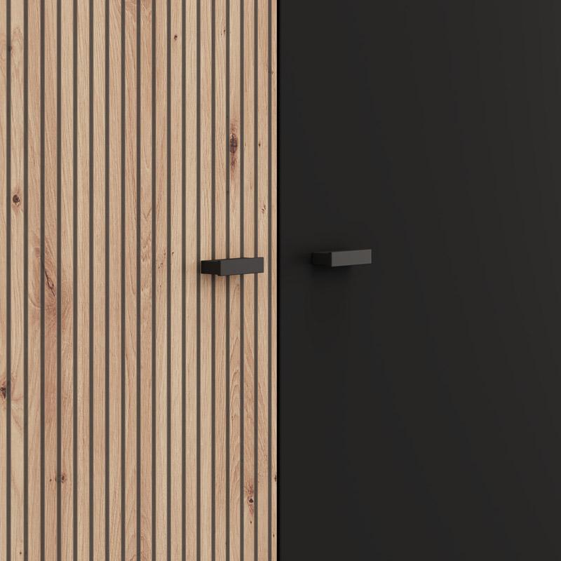ΝΤΟΥΛΑΠΑ AVIGNON 5K h211 ARTISAN OAK-ΜΑΥΡΟ ΧΡΩΜΑ 228x55x211εκ ΝΤΟΥΛΑΠΑ AVIGNON 5K h211 ARTISAN OAK-ΜΑΥΡΟ ΧΡΩΜΑ 228x55x211εκ