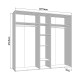 ΝΤΟΥΛΑΠΑ AVIGNON 5K h211 ARTISAN OAK-ΜΑΥΡΟ ΧΡΩΜΑ 228x55x211εκ ΝΤΟΥΛΑΠΑ AVIGNON 5K h211 ARTISAN OAK-ΜΑΥΡΟ ΧΡΩΜΑ 228x55x211εκ