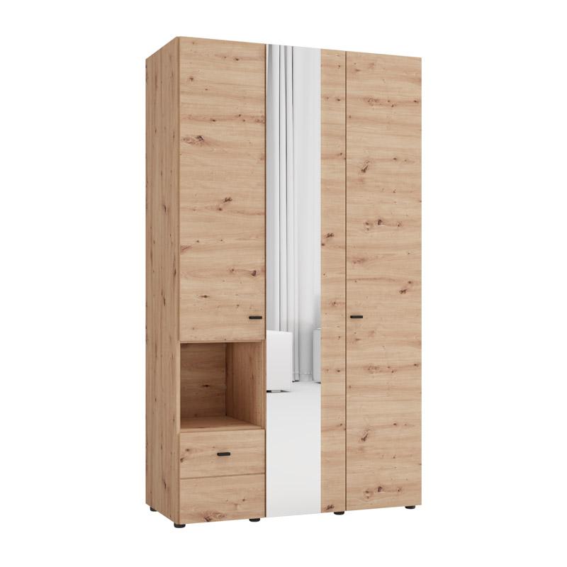 ΝΤΟΥΛΑΠΑ CAMPSIE 3K1F1O h207 ARTISAN OAK ΧΡΩΜΑ 118x52x208εκ ΝΤΟΥΛΑΠΑ CAMPSIE 3K1F1O h207 ARTISAN OAK ΧΡΩΜΑ 118x52x208εκ