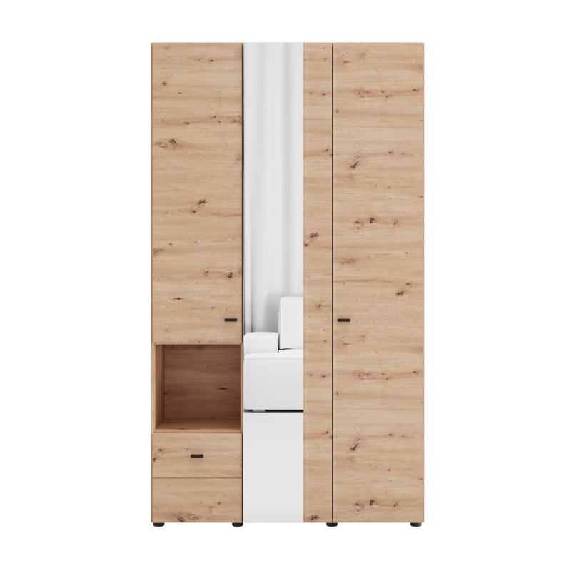 ΝΤΟΥΛΑΠΑ CAMPSIE 3K1F1O h207 ARTISAN OAK ΧΡΩΜΑ 118x52x208εκ ΝΤΟΥΛΑΠΑ CAMPSIE 3K1F1O h207 ARTISAN OAK ΧΡΩΜΑ 118x52x208εκ