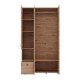ΝΤΟΥΛΑΠΑ CAMPSIE 3K1F1O h207 ARTISAN OAK ΧΡΩΜΑ 118x52x208εκ ΝΤΟΥΛΑΠΑ CAMPSIE 3K1F1O h207 ARTISAN OAK ΧΡΩΜΑ 118x52x208εκ