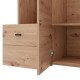ΝΤΟΥΛΑΠΑ CAMPSIE 3K1F1O h207 ARTISAN OAK ΧΡΩΜΑ 118x52x208εκ ΝΤΟΥΛΑΠΑ CAMPSIE 3K1F1O h207 ARTISAN OAK ΧΡΩΜΑ 118x52x208εκ