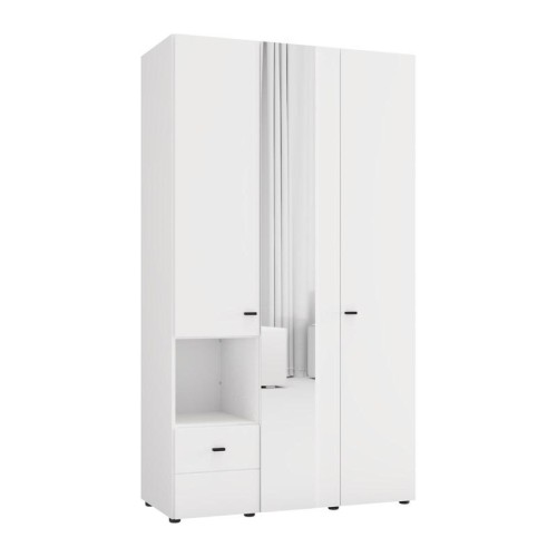 ΝΤΟΥΛΑΠΑ CAMPSIE 3K1F1O h207 ΛΕΥΚΟ ΧΡΩΜΑ 118x52x208εκ