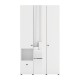 ΝΤΟΥΛΑΠΑ CAMPSIE 3K1F1O h207 ΛΕΥΚΟ ΧΡΩΜΑ 118x52x208εκ ΝΤΟΥΛΑΠΑ CAMPSIE 3K1F1O h207 ΛΕΥΚΟ ΧΡΩΜΑ 118x52x208εκ