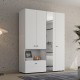 ΝΤΟΥΛΑΠΑ CAMPSIE 4K1F1O h207 ΛΕΥΚΟ ΧΡΩΜΑ 155x52x208εκ ΝΤΟΥΛΑΠΑ CAMPSIE 4K1F1O h207 ΛΕΥΚΟ ΧΡΩΜΑ 155x52x208εκ