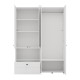 ΝΤΟΥΛΑΠΑ CAMPSIE 4K1F1O h207 ΛΕΥΚΟ ΧΡΩΜΑ 155x52x208εκ ΝΤΟΥΛΑΠΑ CAMPSIE 4K1F1O h207 ΛΕΥΚΟ ΧΡΩΜΑ 155x52x208εκ