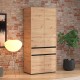 ΝΤΟΥΛΑΠΑ CORBETT 2K1F h211 ARTISAN OAK/ΜΑΥΡΟ ΜΑΤ ΧΡΩΜΑ 93x55x211εκ ΝΤΟΥΛΑΠΑ CORBETT 2K1F h211 ARTISAN OAK/ΜΑΥΡΟ ΜΑΤ ΧΡΩΜΑ 93x55x211εκ