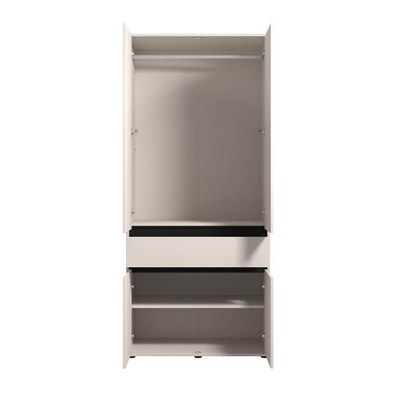 ΝΤΟΥΛΑΠΑ CORBETT 2K1F h211 CASHMERE/ΜΑΥΡΟ ΜΑΤ ΧΡΩΜΑ 93x55x211εκ ΝΤΟΥΛΑΠΑ CORBETT 2K1F h211 CASHMERE/ΜΑΥΡΟ ΜΑΤ ΧΡΩΜΑ 93x55x211εκ