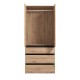 ΝΤΟΥΛΑΠΑ CORBETT 2K3F h211 ARTISAN OAK/ΜΑΥΡΟ ΜΑΤ ΧΡΩΜΑ 93x55x211εκ ΝΤΟΥΛΑΠΑ CORBETT 2K3F h211 ARTISAN OAK/ΜΑΥΡΟ ΜΑΤ ΧΡΩΜΑ 93x55x211εκ