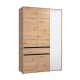 ΝΤΟΥΛΑΠΑ CORBETT 3K1F1O h211 ARTISAN OAK/ΜΑΥΡΟ ΜΑΤ ΧΡΩΜΑ 138x55x211εκ ΝΤΟΥΛΑΠΑ CORBETT 3K1F1O h211 ARTISAN OAK/ΜΑΥΡΟ ΜΑΤ ΧΡΩΜΑ 138x55x211εκ