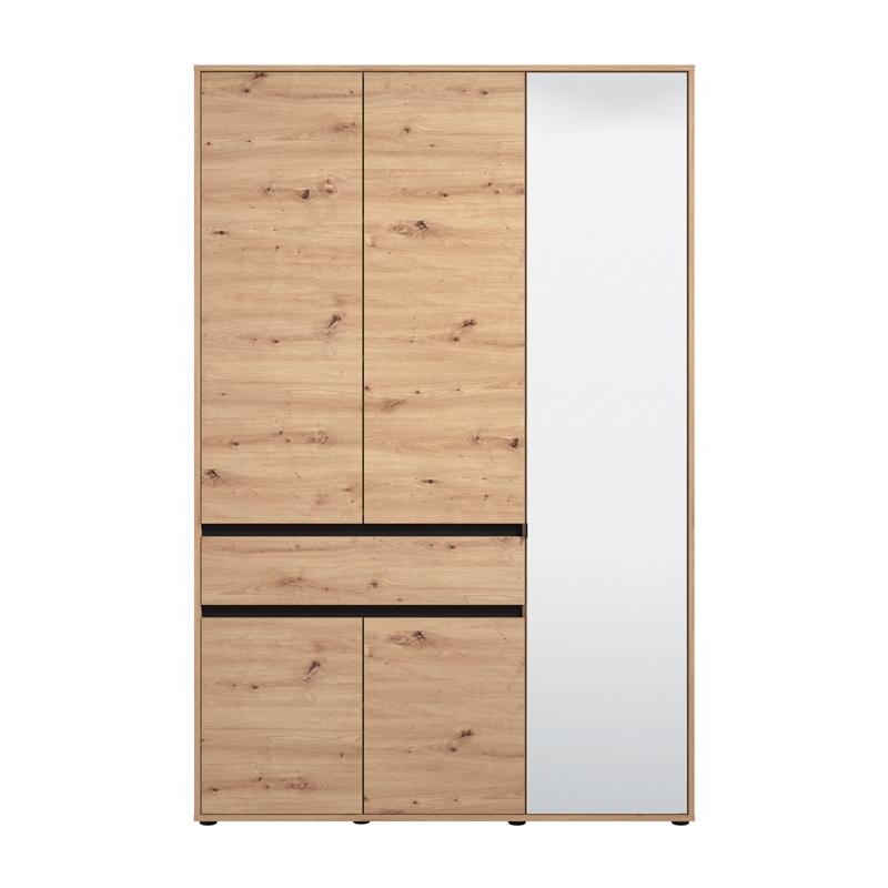 ΝΤΟΥΛΑΠΑ CORBETT 3K1F1O h211 ARTISAN OAK/ΜΑΥΡΟ ΜΑΤ ΧΡΩΜΑ 138x55x211εκ ΝΤΟΥΛΑΠΑ CORBETT 3K1F1O h211 ARTISAN OAK/ΜΑΥΡΟ ΜΑΤ ΧΡΩΜΑ 138x55x211εκ