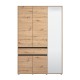 ΝΤΟΥΛΑΠΑ CORBETT 3K1F1O h211 ARTISAN OAK/ΜΑΥΡΟ ΜΑΤ ΧΡΩΜΑ 138x55x211εκ ΝΤΟΥΛΑΠΑ CORBETT 3K1F1O h211 ARTISAN OAK/ΜΑΥΡΟ ΜΑΤ ΧΡΩΜΑ 138x55x211εκ