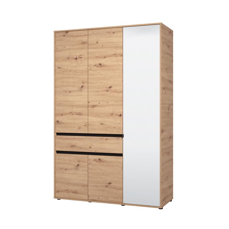 ΝΤΟΥΛΑΠΑ CORBETT 3K1F1O h211 ARTISAN OAK/ΜΑΥΡΟ ΜΑΤ ΧΡΩΜΑ 138x55x211εκ ΝΤΟΥΛΑΠΑ CORBETT 3K1F1O h211 ARTISAN OAK/ΜΑΥΡΟ ΜΑΤ ΧΡΩΜΑ 138x55x211εκ