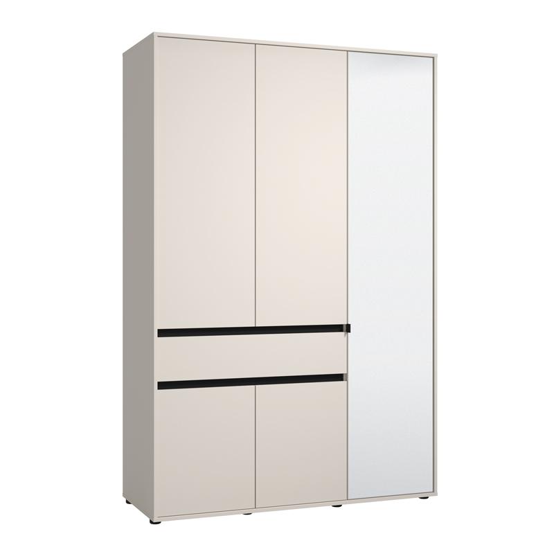 ΝΤΟΥΛΑΠΑ CORBETT 3K1F1O h211 CASHMERE/ΜΑΥΡΟ ΜΑΤ ΧΡΩΜΑ 138x55x211εκ ΝΤΟΥΛΑΠΑ CORBETT 3K1F1O h211 CASHMERE/ΜΑΥΡΟ ΜΑΤ ΧΡΩΜΑ 138x55x211εκ