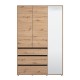 ΝΤΟΥΛΑΠΑ CORBETT 3K3F1O h211 ARTISAN/ΜΑΥΡΟ ΜΑΤ ΧΡΩΜΑ 138x55x211εκ ΝΤΟΥΛΑΠΑ CORBETT 3K3F1O h211 ARTISAN/ΜΑΥΡΟ ΜΑΤ ΧΡΩΜΑ 138x55x211εκ