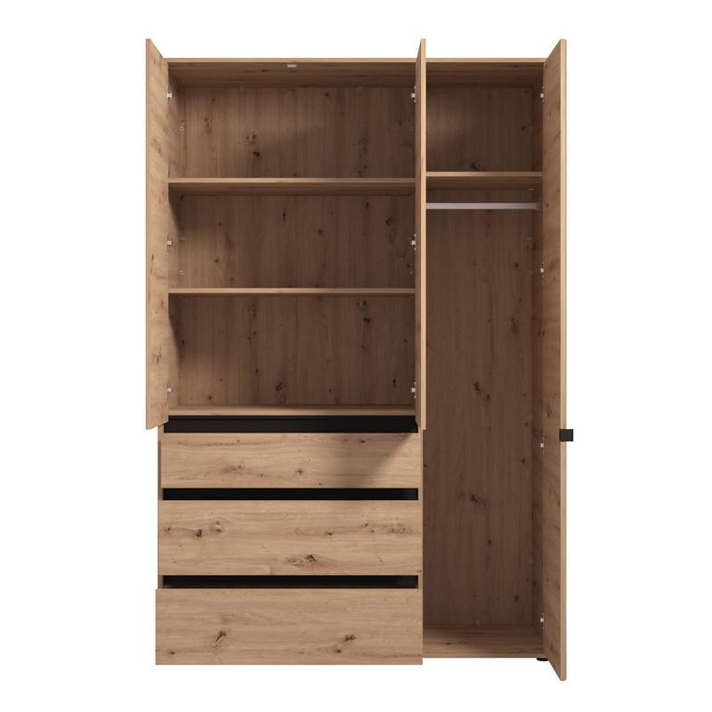 ΝΤΟΥΛΑΠΑ CORBETT 3K3F1O h211 ARTISAN/ΜΑΥΡΟ ΜΑΤ ΧΡΩΜΑ 138x55x211εκ ΝΤΟΥΛΑΠΑ CORBETT 3K3F1O h211 ARTISAN/ΜΑΥΡΟ ΜΑΤ ΧΡΩΜΑ 138x55x211εκ