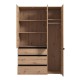 ΝΤΟΥΛΑΠΑ CORBETT 3K3F1O h211 ARTISAN/ΜΑΥΡΟ ΜΑΤ ΧΡΩΜΑ 138x55x211εκ ΝΤΟΥΛΑΠΑ CORBETT 3K3F1O h211 ARTISAN/ΜΑΥΡΟ ΜΑΤ ΧΡΩΜΑ 138x55x211εκ