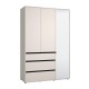 ΝΤΟΥΛΑΠΑ CORBETT 3K3F1O h211 CASHMERE/ΜΑΥΡΟ ΜΑΤ ΧΡΩΜΑ 138x55x211εκ ΝΤΟΥΛΑΠΑ CORBETT 3K3F1O h211 CASHMERE/ΜΑΥΡΟ ΜΑΤ ΧΡΩΜΑ 138x55x211εκ