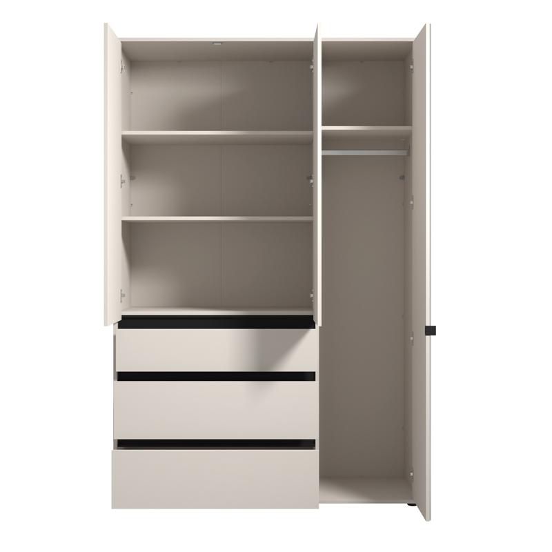 ΝΤΟΥΛΑΠΑ CORBETT 3K3F1O h211 CASHMERE/ΜΑΥΡΟ ΜΑΤ ΧΡΩΜΑ 138x55x211εκ ΝΤΟΥΛΑΠΑ CORBETT 3K3F1O h211 CASHMERE/ΜΑΥΡΟ ΜΑΤ ΧΡΩΜΑ 138x55x211εκ