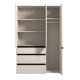 ΝΤΟΥΛΑΠΑ CORBETT 3K3F1O h211 CASHMERE/ΜΑΥΡΟ ΜΑΤ ΧΡΩΜΑ 138x55x211εκ ΝΤΟΥΛΑΠΑ CORBETT 3K3F1O h211 CASHMERE/ΜΑΥΡΟ ΜΑΤ ΧΡΩΜΑ 138x55x211εκ