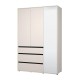 ΝΤΟΥΛΑΠΑ CORBETT 3K3F1O h211 CASHMERE/ΜΑΥΡΟ ΜΑΤ ΧΡΩΜΑ 138x55x211εκ ΝΤΟΥΛΑΠΑ CORBETT 3K3F1O h211 CASHMERE/ΜΑΥΡΟ ΜΑΤ ΧΡΩΜΑ 138x55x211εκ