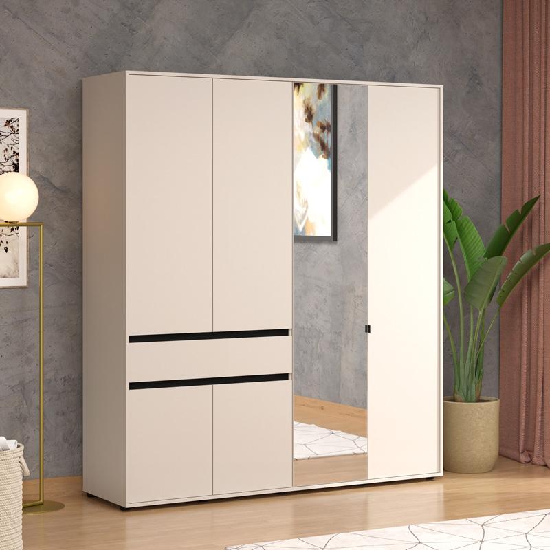 ΝΤΟΥΛΑΠΑ CORBETT 4K1F1O h211 CASHMERE/ΜΑΥΡΟ ΜΑΤ ΧΡΩΜΑ 183x55x211εκ ΝΤΟΥΛΑΠΑ CORBETT 4K1F1O h211 CASHMERE/ΜΑΥΡΟ ΜΑΤ ΧΡΩΜΑ 183x55x211εκ