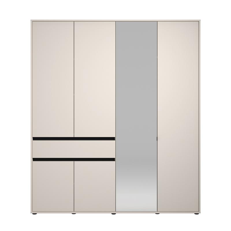 ΝΤΟΥΛΑΠΑ CORBETT 4K1F1O h211 CASHMERE/ΜΑΥΡΟ ΜΑΤ ΧΡΩΜΑ 183x55x211εκ ΝΤΟΥΛΑΠΑ CORBETT 4K1F1O h211 CASHMERE/ΜΑΥΡΟ ΜΑΤ ΧΡΩΜΑ 183x55x211εκ