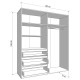 ΝΤΟΥΛΑΠΑ CORBETT 4K3F1O h211 ARTISAN OAK/ΜΑΥΡΟ ΜΑΤ ΧΡΩΜΑ 183x55x211εκ ΝΤΟΥΛΑΠΑ CORBETT 4K3F1O h211 ARTISAN OAK/ΜΑΥΡΟ ΜΑΤ ΧΡΩΜΑ 183x55x211εκ