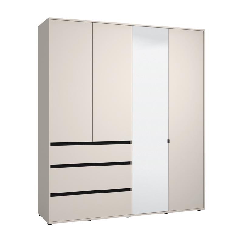 ΝΤΟΥΛΑΠΑ CORBETT 4K3F1O h211 CASHMERE/ΜΑΥΡΟ ΜΑΤ ΧΡΩΜΑ 183x55x211εκ ΝΤΟΥΛΑΠΑ CORBETT 4K3F1O h211 CASHMERE/ΜΑΥΡΟ ΜΑΤ ΧΡΩΜΑ 183x55x211εκ