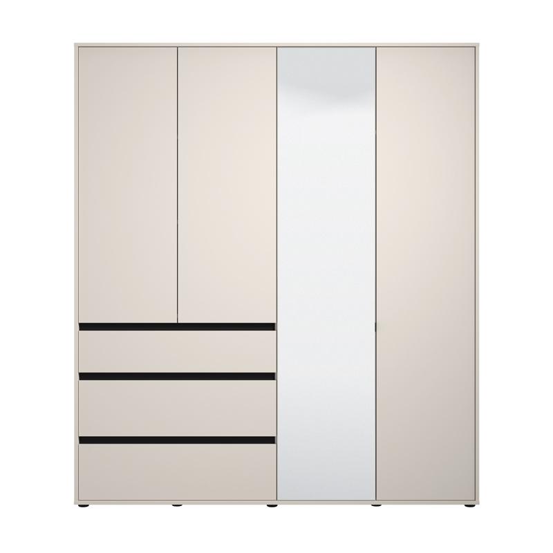 ΝΤΟΥΛΑΠΑ CORBETT 4K3F1O h211 CASHMERE/ΜΑΥΡΟ ΜΑΤ ΧΡΩΜΑ 183x55x211εκ ΝΤΟΥΛΑΠΑ CORBETT 4K3F1O h211 CASHMERE/ΜΑΥΡΟ ΜΑΤ ΧΡΩΜΑ 183x55x211εκ