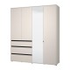 ΝΤΟΥΛΑΠΑ CORBETT 4K3F1O h211 CASHMERE/ΜΑΥΡΟ ΜΑΤ ΧΡΩΜΑ 183x55x211εκ ΝΤΟΥΛΑΠΑ CORBETT 4K3F1O h211 CASHMERE/ΜΑΥΡΟ ΜΑΤ ΧΡΩΜΑ 183x55x211εκ