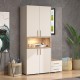 ΝΤΟΥΛΑΠΑ DONALD 3K2F1O h227 CASHMERE/ARTISAN OAK ΧΡΩΜΑ 135x57x227εκ ΝΤΟΥΛΑΠΑ DONALD 3K2F1O h227 CASHMERE/ARTISAN OAK ΧΡΩΜΑ 135x57x227εκ