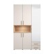 ΝΤΟΥΛΑΠΑ DONALD 3K2F1O h227 CASHMERE/ARTISAN OAK ΧΡΩΜΑ 135x57x227εκ ΝΤΟΥΛΑΠΑ DONALD 3K2F1O h227 CASHMERE/ARTISAN OAK ΧΡΩΜΑ 135x57x227εκ