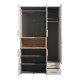 ΝΤΟΥΛΑΠΑ DONALD 3K2F1O h227 CASHMERE/ARTISAN OAK ΧΡΩΜΑ 135x57x227εκ ΝΤΟΥΛΑΠΑ DONALD 3K2F1O h227 CASHMERE/ARTISAN OAK ΧΡΩΜΑ 135x57x227εκ