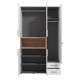 ΝΤΟΥΛΑΠΑ DONALD 3K2F1O h227 ΛΕΥΚΟ/ARTISAN OAK ΧΡΩΜΑ 135x57x227εκ ΝΤΟΥΛΑΠΑ DONALD 3K2F1O h227 ΛΕΥΚΟ/ARTISAN OAK ΧΡΩΜΑ 135x57x227εκ