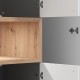 ΝΤΟΥΛΑΠΑ DONALD 3K2F1O h227 ΛΕΥΚΟ/ARTISAN OAK ΧΡΩΜΑ 135x57x227εκ ΝΤΟΥΛΑΠΑ DONALD 3K2F1O h227 ΛΕΥΚΟ/ARTISAN OAK ΧΡΩΜΑ 135x57x227εκ