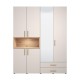 ΝΤΟΥΛΑΠΑ DONALD 4K2F1O h227 CASHEMERE/ARTISAN OAK ΧΡΩΜΑ 179x57x227εκ ΝΤΟΥΛΑΠΑ DONALD 4K2F1O h227 CASHEMERE/ARTISAN OAK ΧΡΩΜΑ 179x57x227εκ