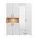 ΝΤΟΥΛΑΠΑ DONALD 4K2F1O h227 ΛΕΥΚΟ/ARTISAN OAK ΧΡΩΜΑ 179x57x227εκ ΝΤΟΥΛΑΠΑ DONALD 4K2F1O h227 ΛΕΥΚΟ/ARTISAN OAK ΧΡΩΜΑ 179x57x227εκ
