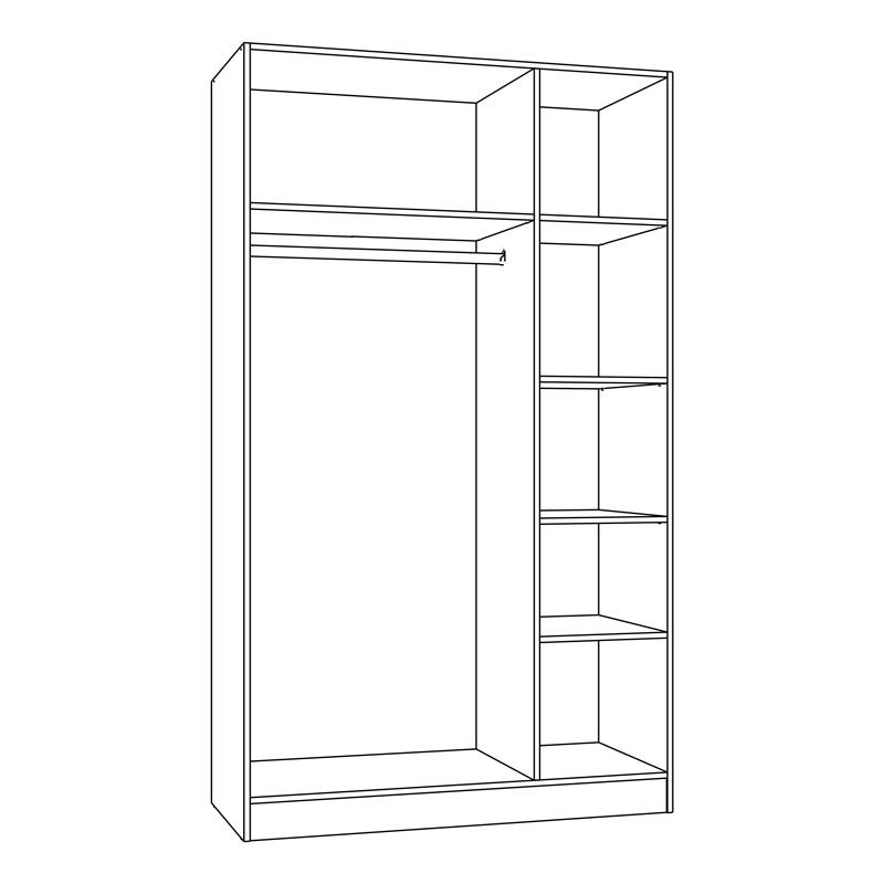 ΝΤΟΥΛΑΠΑ Fylliana Prime 3Κ 18 CASHMERE ΧΡΩΜΑ 120x52x205εκ ΝΤΟΥΛΑΠΑ Fylliana Prime 3Κ 18 CASHMERE ΧΡΩΜΑ 120x52x205εκ