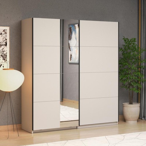 ΝΤΟΥΛΑΠΑ GARD 200 OG h217 ΜΕ ΚΑΘΡΕΦΤΗ CASMERE ΧΡΩΜΑ 195x61x218εκ