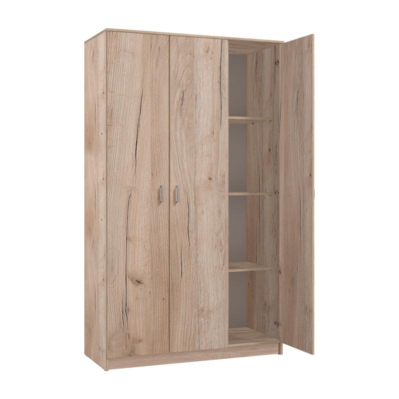 ΝΤΟΥΛΑΠΑ HANA 3K GREY OAK 120*52*205