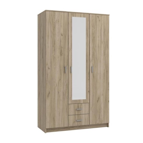 ΝΤΟΥΛΑΠΑ Hana 3Κ2FO GREY OAK 120*52*205