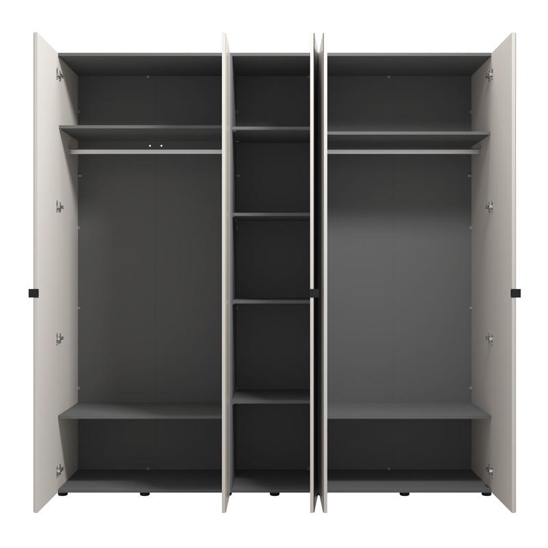 ΝΤΟΥΛΑΠΑ LUCCA 5K1O h227 CASHMERE-ΛΕΥΚΟ ΧΡΩΜΑ 224x57x227εκ ΝΤΟΥΛΑΠΑ LUCCA 5K1O h227 CASHMERE-ΛΕΥΚΟ ΧΡΩΜΑ 224x57x227εκ