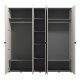ΝΤΟΥΛΑΠΑ LUCCA 5K1O h227 CASHMERE-ΛΕΥΚΟ ΧΡΩΜΑ 224x57x227εκ ΝΤΟΥΛΑΠΑ LUCCA 5K1O h227 CASHMERE-ΛΕΥΚΟ ΧΡΩΜΑ 224x57x227εκ