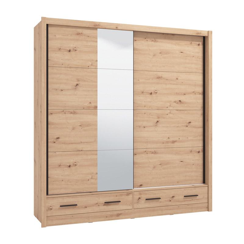 ΝΤΟΥΛΑΠΑ ΜΕ ΚΑΘΡΕΦΤΗ ALBI PLUS 205 2F OG ARTISAN OAK ΧΡΩΜΑ 205x60x216εκ ΝΤΟΥΛΑΠΑ ΜΕ ΚΑΘΡΕΦΤΗ ALBI PLUS 205 2F OG ARTISAN OAK ΧΡΩΜΑ 205x60x216εκ