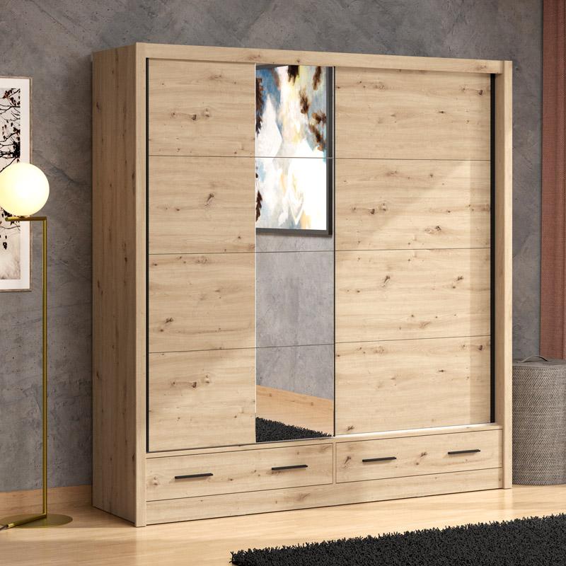ΝΤΟΥΛΑΠΑ ΜΕ ΚΑΘΡΕΦΤΗ ALBI PLUS 205 2F OG ARTISAN OAK ΧΡΩΜΑ 205x60x216εκ ΝΤΟΥΛΑΠΑ ΜΕ ΚΑΘΡΕΦΤΗ ALBI PLUS 205 2F OG ARTISAN OAK ΧΡΩΜΑ 205x60x216εκ